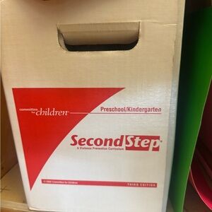 Second Step Preschool/Kindergarten Curriculum Box